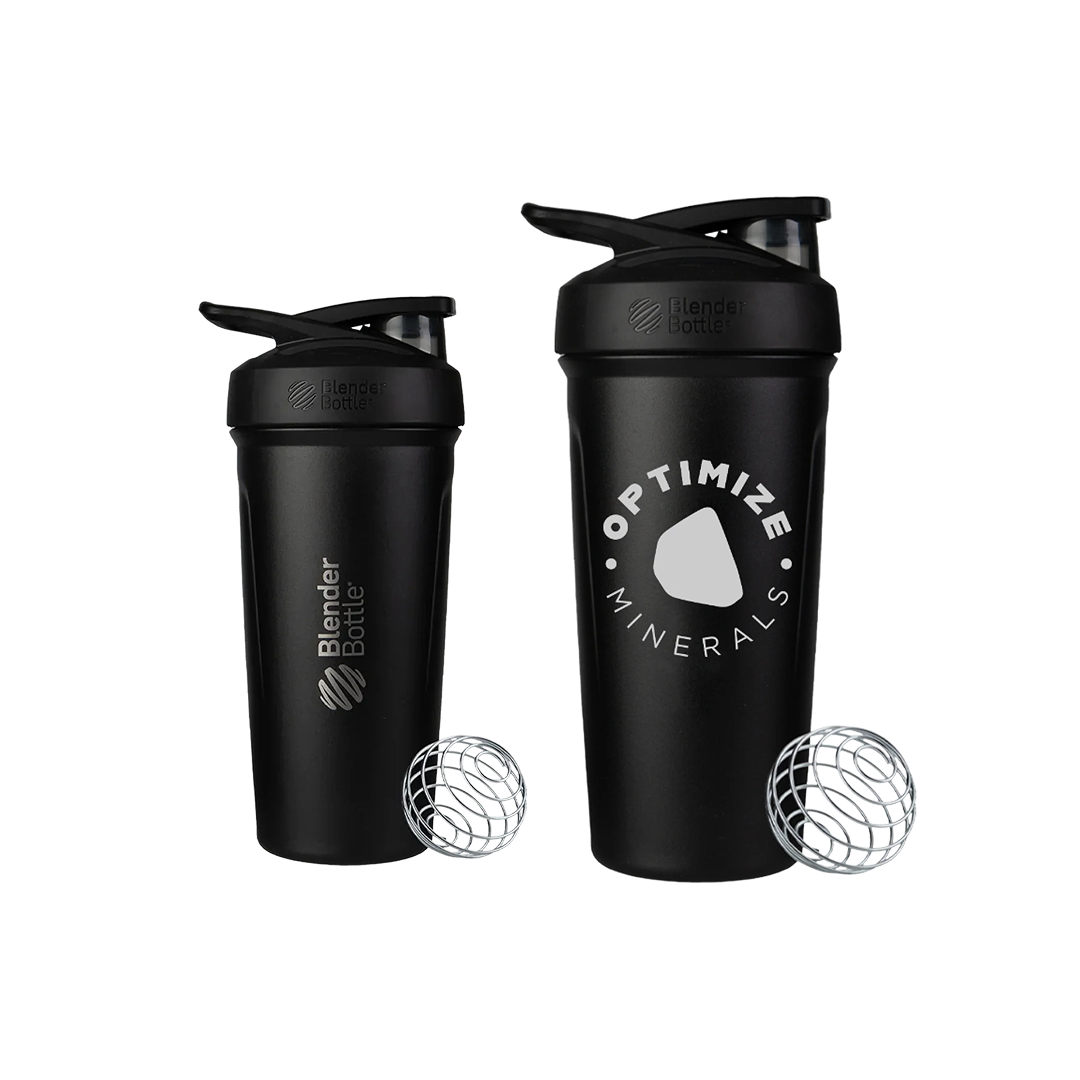 24oz Insulated Stainless Steel Shaker Bottle