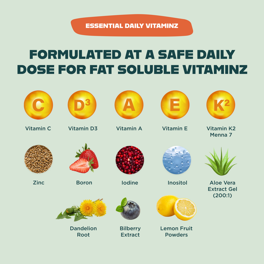 optimize vitaminz ingredients