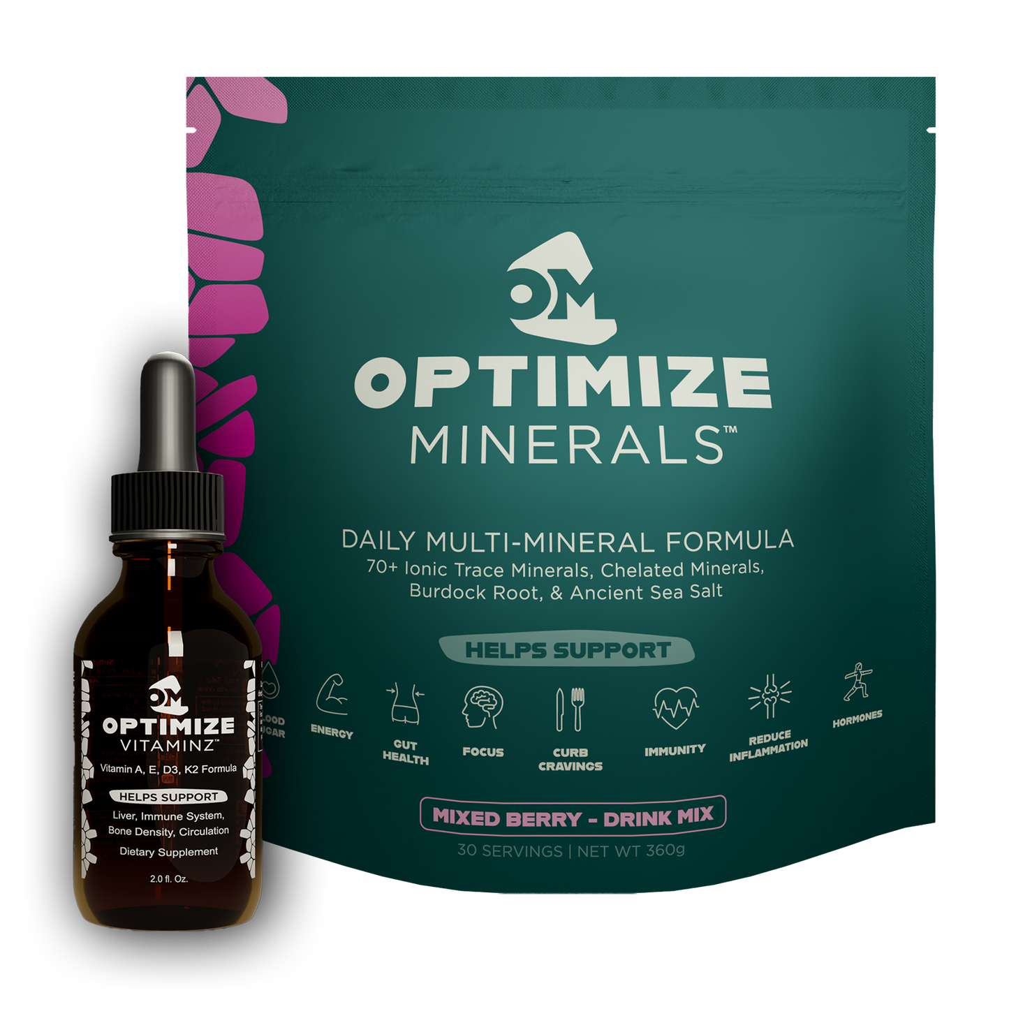 OPTIMIZE MINERALS AND VITAMINZ BUNDLE™️