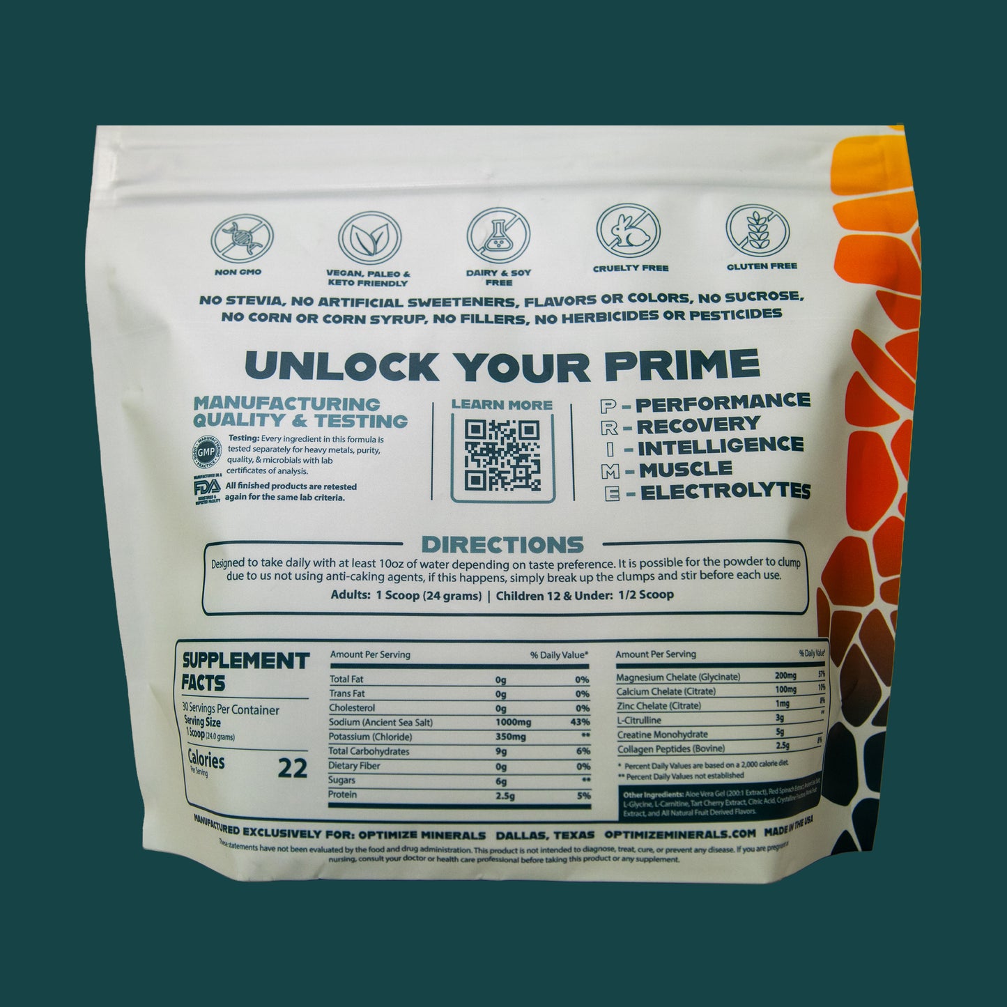 OPTIMIZE PRIME PRE-ORDER