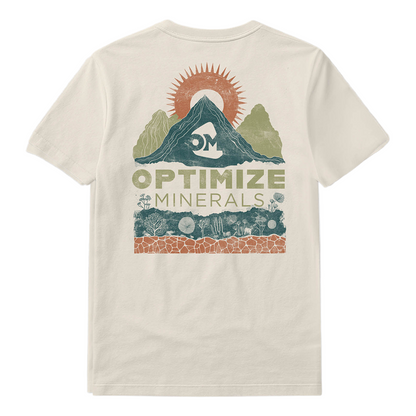 Ivory OM Mountains Tee